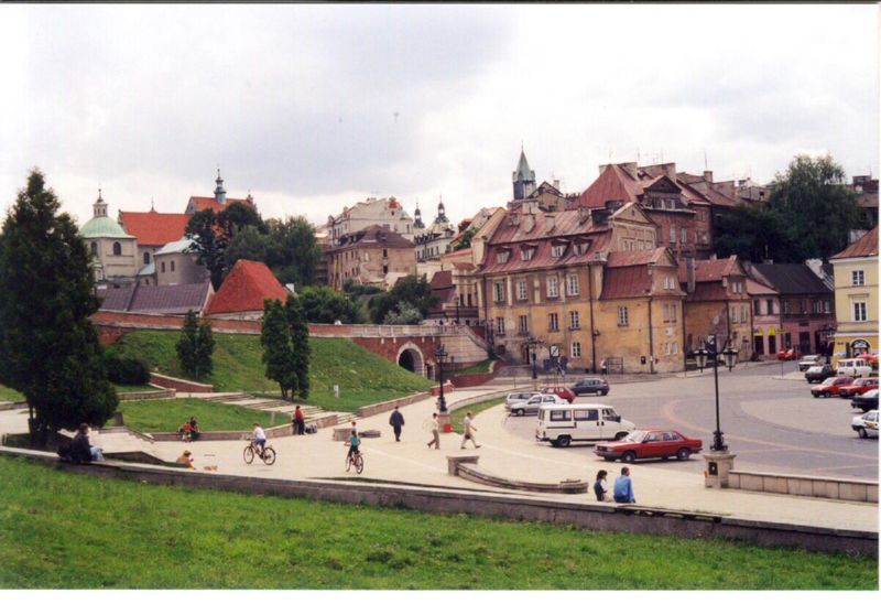 Lublin ghetto view 2000